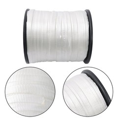 Mule Tape Flat Rope Polyester Pull Tape Gardening Commercial Electrical White