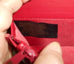 Franklin Covey Day One Compact Red Planner Binder 7 Rings