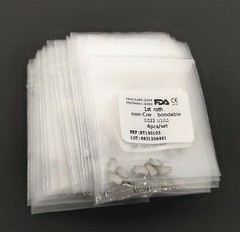 30Packs Dental Buccal Tube Roth Mbt 1st 2nd U1/L1 0.022 Non-Cov 4Pcs/pack