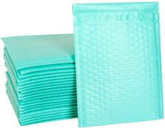 200 #5 Teal Poly Bubble Mailers 10.5″ x 16″ Shipping Mailing Padded Envelopes