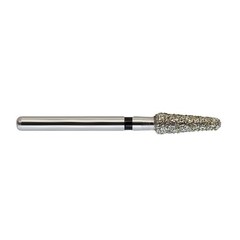 Dental Diamond Burs Multi-Use 856/024SC Round End Taper FG Super Coarse Black