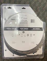 New Open Box Makita B-69646 14″ Segmented Diamond Blade – Pack of 3