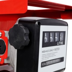 110V Diesel Fuel Transfer Pump Kit 60L/min 13ft Hose Flow Meter