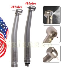 Dental High Speed Handpiece LED Air Turbine 2/4Hole E-generator Triple Spray