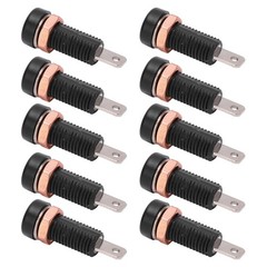 10pcs Banana Jack Socket Durable Connectors For Electronic Instruments