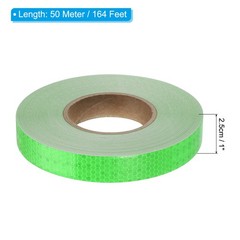 Reflective Tape 1″ x 164 ft Waterproof Reflector Tape Green