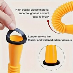 Replacement Gas Can Spout Nozzle Vent Kit for Plastic Gas Cans Old Style Cap