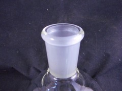 CHEMGLASS Round Bottom Flask 500mL Single Neck 24/40 Heavy Wall CG-1506-20