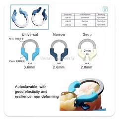Dental Matrix Bands Ring Sectional Matrice Clamp Fit Garrison Palodent V3 System