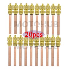 20x Service/Access Valve 1/4″ SAE *1/4″ OD *2.75″ Stem Core AC Refrigeration Kit