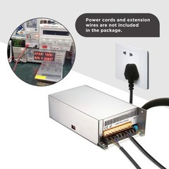 48V 16.67A 800W LED Switch Power Supply Driver AC 115-230V to DC 48V Transfor…