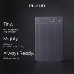 AI Voice Recorder, Note Voice Recorder W/Case, App Control, Transcribe & Summar