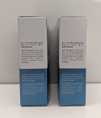 Air Formaldehyde DIY Test Kits (2 KITS) Home, Office, Car 30 min. Results USA