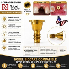 Dental Healing Cover Screw Closure Caps Fit Hiossen/Nobel/Straumann Mini/Regular