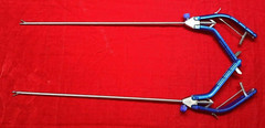 2pc-Laparoscopic Needle Holder 5mmx330mm High Quality Reusable Instruments