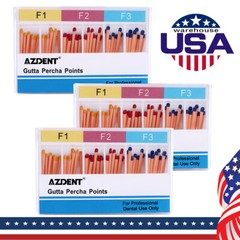 Dental Gutta Percha Points Absorbent Paper Points Endodontic Root Canal F1 F2 F3