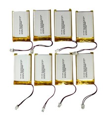 DMP 1100RBAT800/8 Replacement 800MAH Batteries 1100R Quantity 8