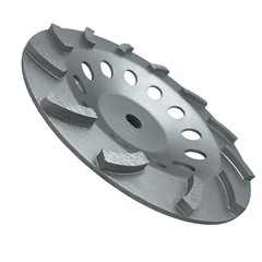 7 In Diamond Turbo Segmented Cup Grinding Wheels Fast Grinding 5/8″-11 threaded