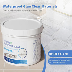 Sellador Impermeable Transparente 35oz Para Techo Pared Bano Interior Exterior
