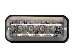 Luz Estroboscopica Led Ambar De 5 Pulgadas Ip67 Impermeable Y Duradera