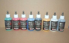 Metal Head Paint Marker Red White Blue Green Yellow Orange Silver Black U Pick