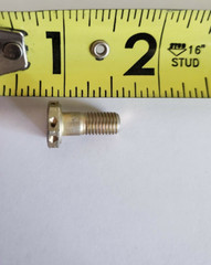NAS1304-3H Hex Bolt 1/4-28 X 5/8 Drilled Head Plated Steel