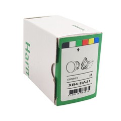 XB4-BA31 Push button metal XB4,green 22mm spring return 1NO unmarked XB4BA31 NEW