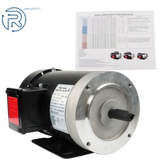 Electric Motor 2 HP 3 Phase 56C Frame 1800 RPM TEFC 230 / 460 Volt new