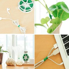 Garden Wire with Cutter, 2 Pcs Total 656 Feet/ 200 Meter Soft Iron Wire