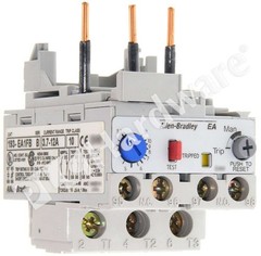 Open Pre-owned Allen Bradley 193-EA1FB Ser B Solid State Overload Relay 3.7-12A