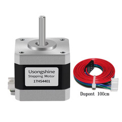 Nema17 Stepper Motor 1.8 ° 17HS4401 1.5A 42N.Cm 2-Phase 4-Lead for CNC Roter Las