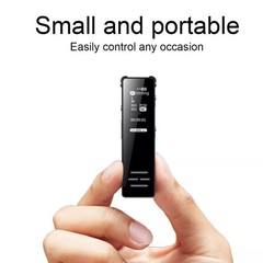 Mini Audio Recorder – HD Voice Activated Recorder with MP3 Playback 77x20mm