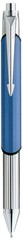 PARKER FACET TRIOPEN BLUE BALL POINT RED BLACK 0.5mm PENCIL ALL IN ONE & CASE