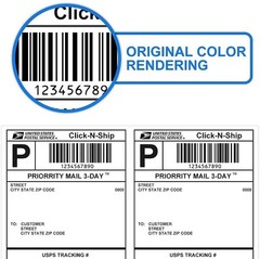 Rounded Corner Shipping Labels 8.5″ x 5.5″ Half Sheet Self Adhesive 2 Per Page
