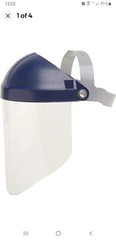 AOSafety 90028 Multi-Purpose Professional Faceshield, Clear Blue