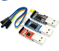 3PCS USB to TTL Module Set PL2303 CP2102 CH340G 5PIN UART for Arduino DIY