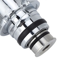 G5/8 U-Shaped Beer Keg Coupler Stainless Steel Dispenser for Home Bar & Restaura