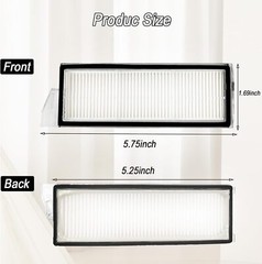 Filters for Roborock S8 MaxV Ultra/ Max Ultra Vacuum Cleaner, as picture