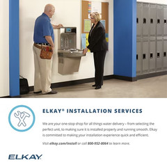 Elkay | EZSDL | Wall Mount | ADA Cooler Non-Filtered Non-Refrigerated Light Gray