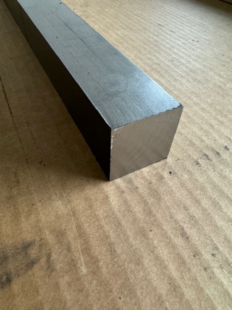 2″ Square Steel Bar x 6″ Length; 1018 Cold Rolled Bar; 2.00″ Square Steel Bar