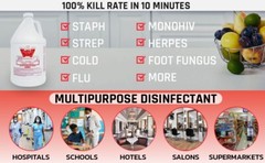 Lucasol One-Step Disinfectant Tanning Bed Cleaner and Sanitizer – Hospital Grade