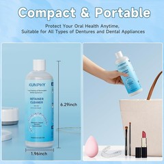 Ultrasonic Retainer Cleaner – 250ml Alcohol-Free Solution for Dental Hygiene