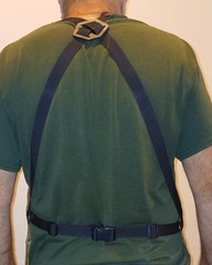ARCPRO Split Leather Welding Apron with 6 Pockets Adjustable 23.5″W x 35″L-NEW
