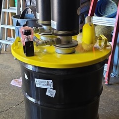 Tornado Jumbo Vacuum Wet/Dry 21-30 Gal HEPA Blower, Storage, Tools 98694