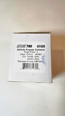 Mars 780 Definite Purpose 3 Pole Contactor 30 Amp 24 Volt Coil