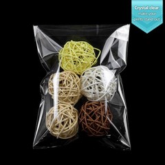 Golden State Art, 100 Pack Clear Bags for Mats, 4-3/4 x 6-1/2,