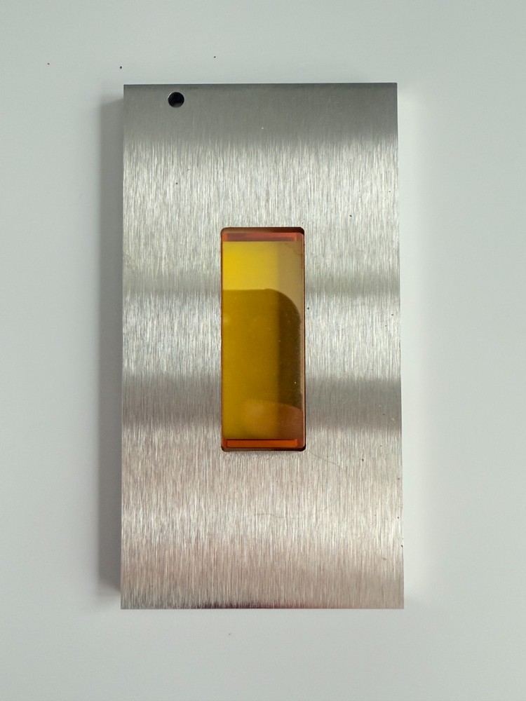 Perkin Elmer Zinc Selenide (ZnSe) 45° Flat Sample Plate (Part Number: L136-0267)
