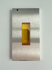Perkin Elmer Zinc Selenide (ZnSe) 45° Flat Sample Plate (Part Number: L136-0267)