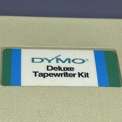 Dymo 1550 Embossed Label Maker Tool Bundle Deluxe Tapewriter Retro Kit + 6 Tapes