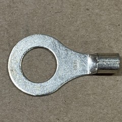 BURNDY Yad4cm16e58 NON-insulated Compression Terminal, 4 Awg Max, 5/8 In Stud